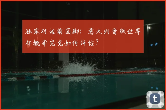 独家对话前国脚：意大利晋级世界杯概率究竟如何评估？